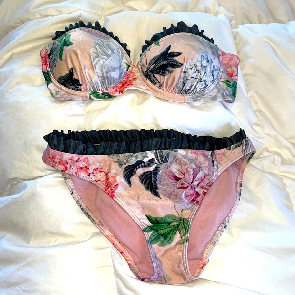 Ted Baker floral bathing suit